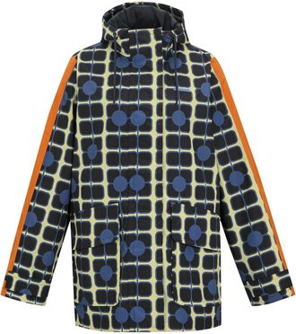 Regatta Womens/Ladies Orla Kiely Mid Length Waterproof Jacket (Navy) - Size 18 UK