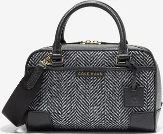 Cole Haan Womens Beverly Small Satchel - Blue