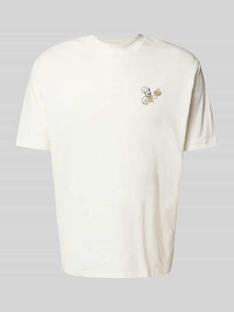 Mc Neal T-Shirt mit Rundhalsausschnitt in Offwhite, Gr&ouml;&szlig;e XXL