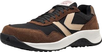 Keen KS86 Utility Work Sneakers (Carbon Toe) Mens Work Boots Dark Earth/Black : 10.5 D - Medium, Suede/Textile