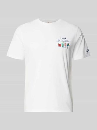 MC2 Saint Barth T-Shirt mit Stitchings Modell PORTOFINO in Weiss, Gr&ouml;&szlig;e XXL