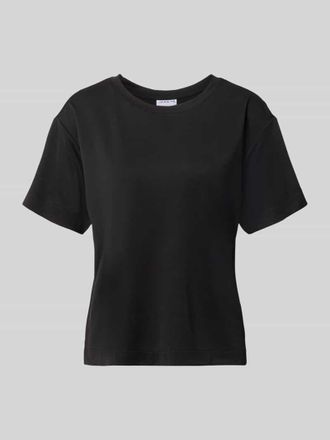 Jake*s Casual Regular Fit T-Shirt aus Modal-Mix in Black, Gr&ouml;&szlig;e XXL