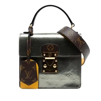 Louis Vuitton Pre-owned Handbags, female, Gray, Size: ONE SIZE Pre-owned Spring Street
