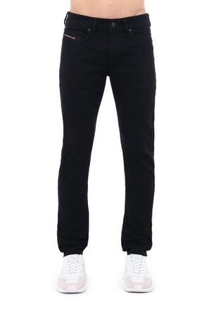 Diesel Sleenker Skinny Jeans in Black/deni at Nordstrom, Size 28R