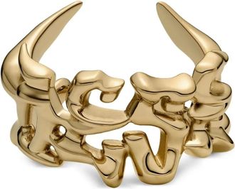 Diesel Bracciale rigido in acciaio inossidabile - Oro