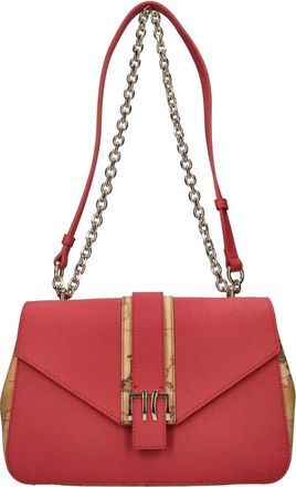 Alviero Martini 1A Classe Lagoon Bag - Dames - Schoudertassen - Rood - ONE Size - Leer - Tassen