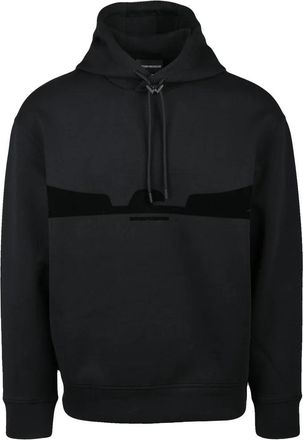 Emporio Armani Stretch Hoodie - Black