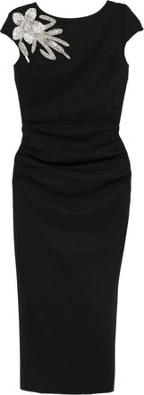 La Petite Robe Di Chiara Boni Hesup Cap-sleeve Midi Dress