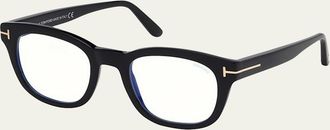 Tom Ford Blue Block Square Optical Frame