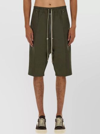 Rick Owens knee length shorts featuring pockets