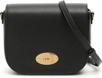 Mulberry Darley Satchel Schoudertas - Dames - Schoudertassen - Zwart - ONE Size - Leer - Tassen