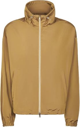 Herno Brown New Techno Taffeta Jacket