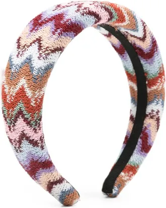 Missoni Zigzag Knit Headband