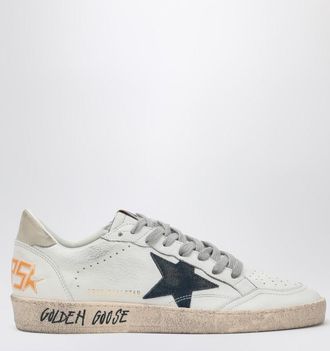Golden Goose Ball Star sneakers in white/blue/ice
