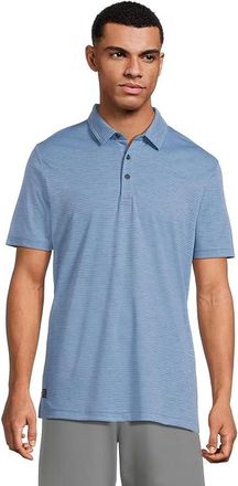 Travis Mathew Base Jump Mens Short Sleeve Knit Pacific Coast : MD, Cotton/Polyester