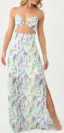 Boamar Michy Cover-Up Maxi Dress in Ivory Multi at Nordstrom, Size X-Small