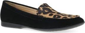 Dansko Lorri Loafer in Black/Leopard Suede at Nordstrom Rack, Size 5.5-6Us / 36Eu