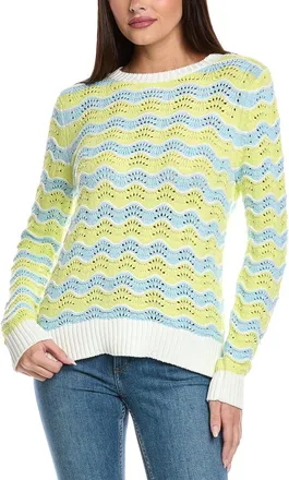 Isla Levi Wave Stripe Sweater