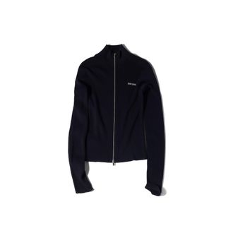 Miu Miu Cotton Cardigan, Woman, Navy, Size 40