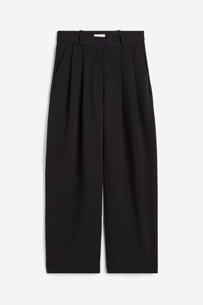 H&M Elegante Jerseyhose - Schwarz