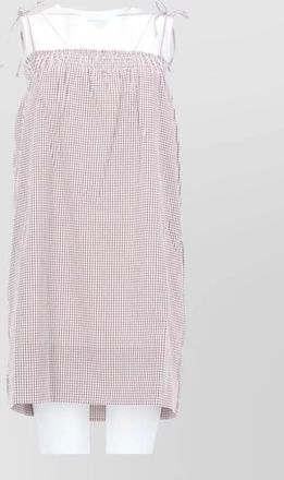 A.P.C. cotton iris knee-length dress