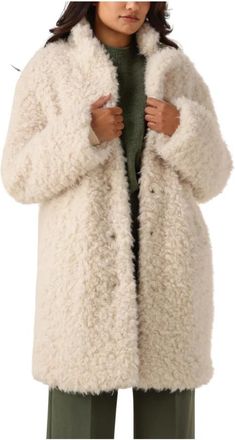 Another Label Jassen, Dames, Beige, XL, Gezellige Teddyjas voor Stijlvol Comfort