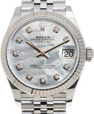 Rolex Datejust 31 Automatic Diamond Ladies Watch 278274MDJ