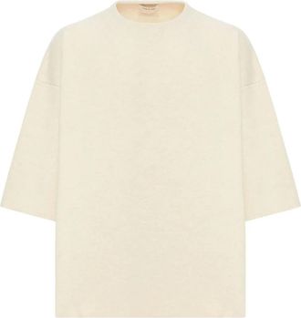 Fear of God Crewneck Sweater - Heren - T-shirts - Beige - M - Wol - Tops