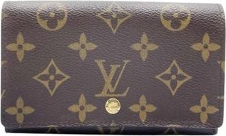 Louis Vuitton Pre-owned Wallets, female, Brown, Size: ONE SIZE Pre-owned Monogram Wallet (bi-fold)