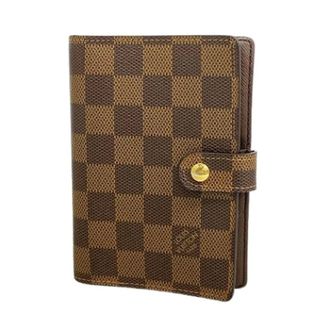 Louis Vuitton Vintage, unisex, Bruin, ONE Size, Pre-owned Canvas Wallet