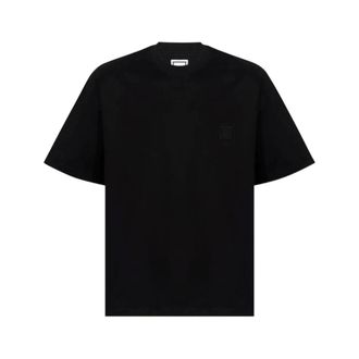 Wooyoungmi T-Shirts, male, Black, Size: M Stylish T-shirt W253Ts05 718b