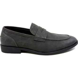 Uncut Spartan Loafer in Black Nubuck Pu at Nordstrom, Size 12
