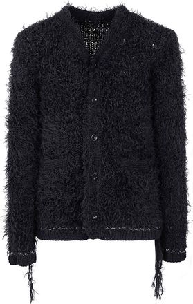 sacai Furry Knit Cardigan