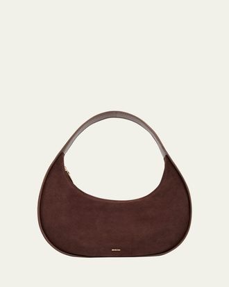 SIMKHAI Finn Suede Hobo Bag