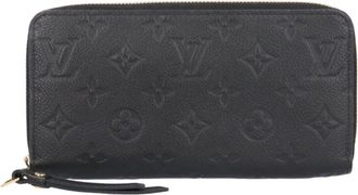 Louis Vuitton Monogram Empreinte Black Noir Monogram Empreinte Long Wallet (Bi-Fold) (Pre-Owned)