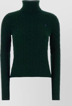 Polo Ralph Lauren Ralph Lauren - wool cashmere high neck long sleeve sweatshirt