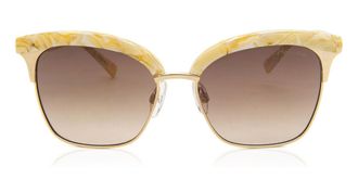 Ana Hickmann HI3051 G22 Womens Sunglasses Gold Size 53