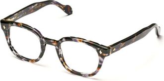 K&agrave;dor Jolly Femme-V/49 Tortoiseshell Metallic Accent Cat-Eye Sunglasses