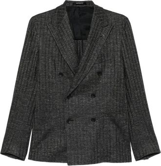 Tagliatore Double-breasted Pinstripe Jacket