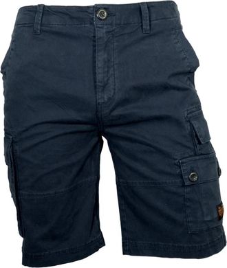 Aeronautica Blauwe Militaire Bermuda Shorts Be 263Ct 3533 - Heren - Korte Broeken - Blauw - 5XL - Korte Broeken