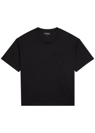 Emporio Armani Cotton T-shirt - Black - Xxl (UK18 / Xxl)