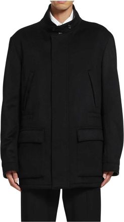 Lardini Hombre, Abrigos, Negro, Talla: 2XL