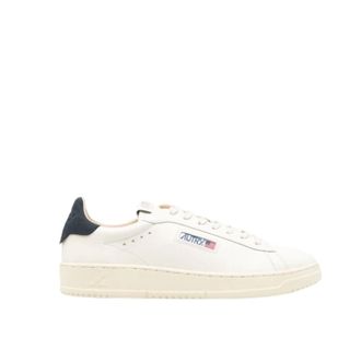 Autry Sneakers, male, White, Size: 8 US Logo-appliqué leather sneakers