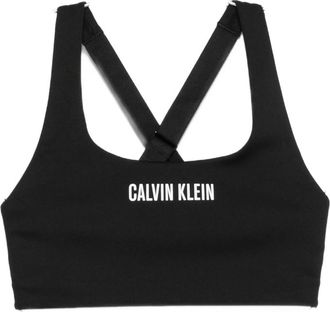 Calvin Klein Logo-print Sports Bra