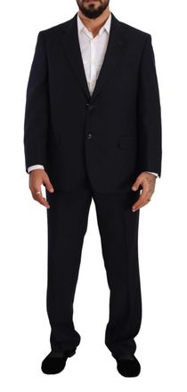 Domenico Tagliente Polyester Single Breasted Formal Mens Suit