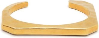 Zadig&Voltaire geometric-cut cuff bangle - women - Metal - 2 - Gold