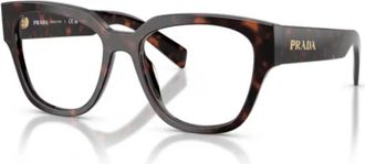 Prada C06V Vista Ovaal Montuur - unisex - Brillen - Bruin - 52 MM - Accessoires