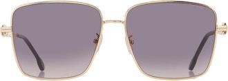 Fred Perry Blue Gradient Square Ladies Sunglasses FG40052U 30B 59