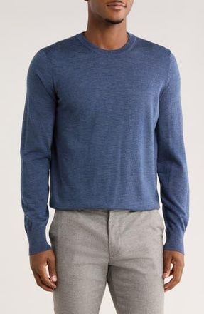 Brooks Brothers Wool Crewneck Sweater in Denim at Nordstrom Rack, Size Xx-Large