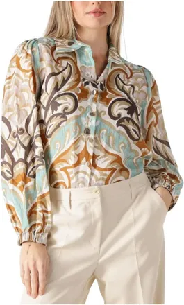Kudibal Copenhagen Dames, Blouses & Shirts, Veelkleurig, Maat: XS